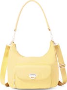 baggallini Coastal Flip Lock Half Moon Bag