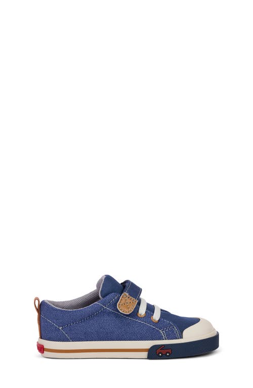 See Kai Run Stevie Ii Sneaker In Navy Denim