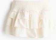 H&M Tiered Viscose Mini Skort