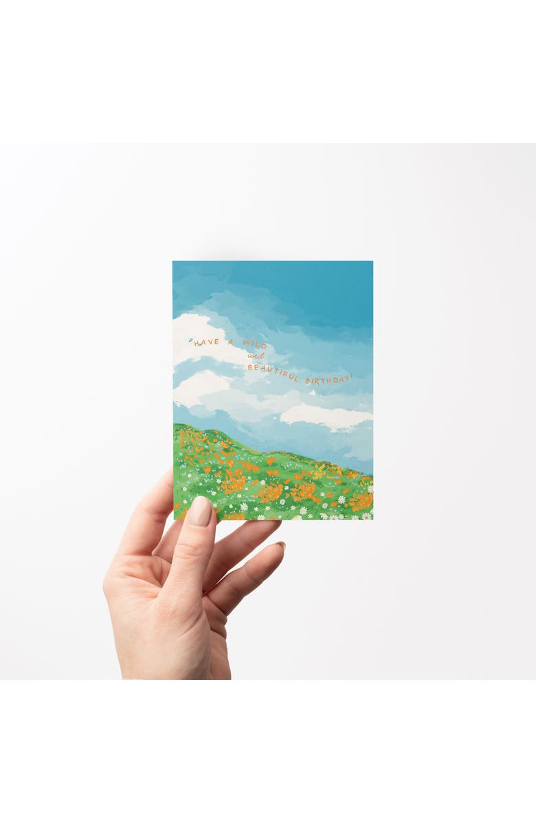 Ramus & Co Birthday Greeting Card Pack (3ct) "Wild and Beautiful Birthday", Alternate, color, Multi-Pack