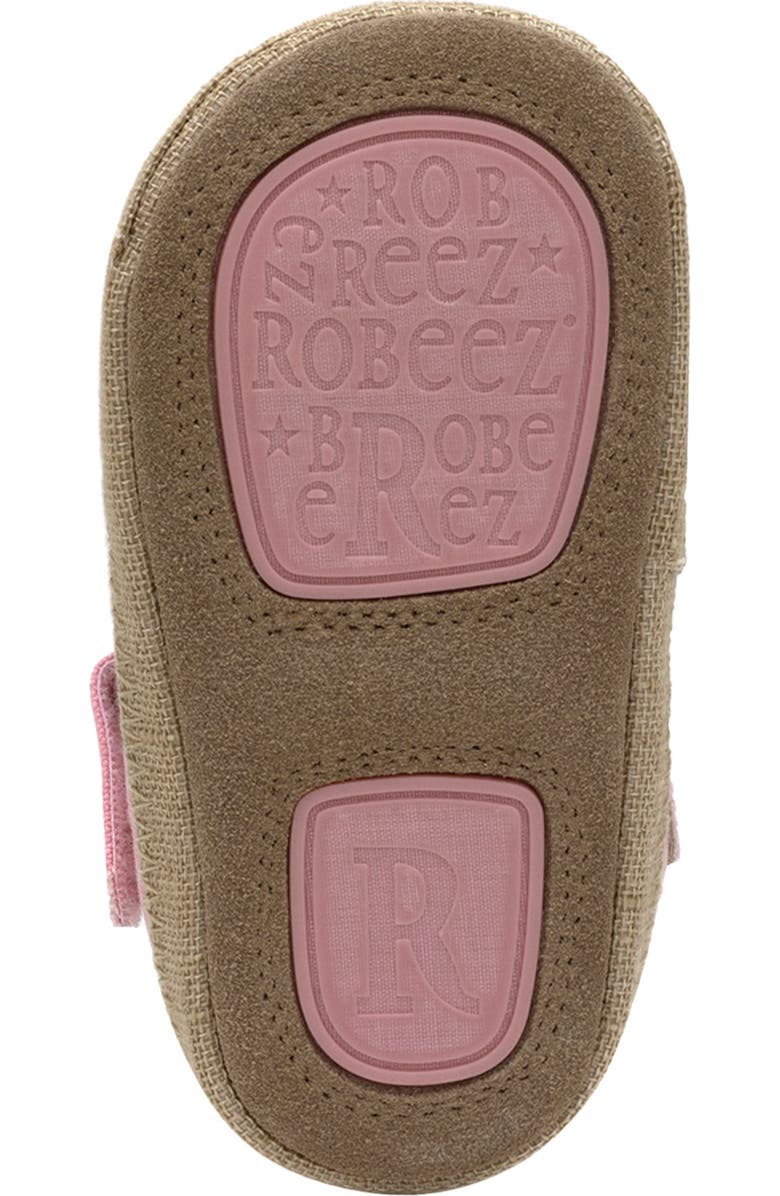 Robeez<sup>®</sup> Kids' Tulips Crib Shoes, Alternate, color, Pink
