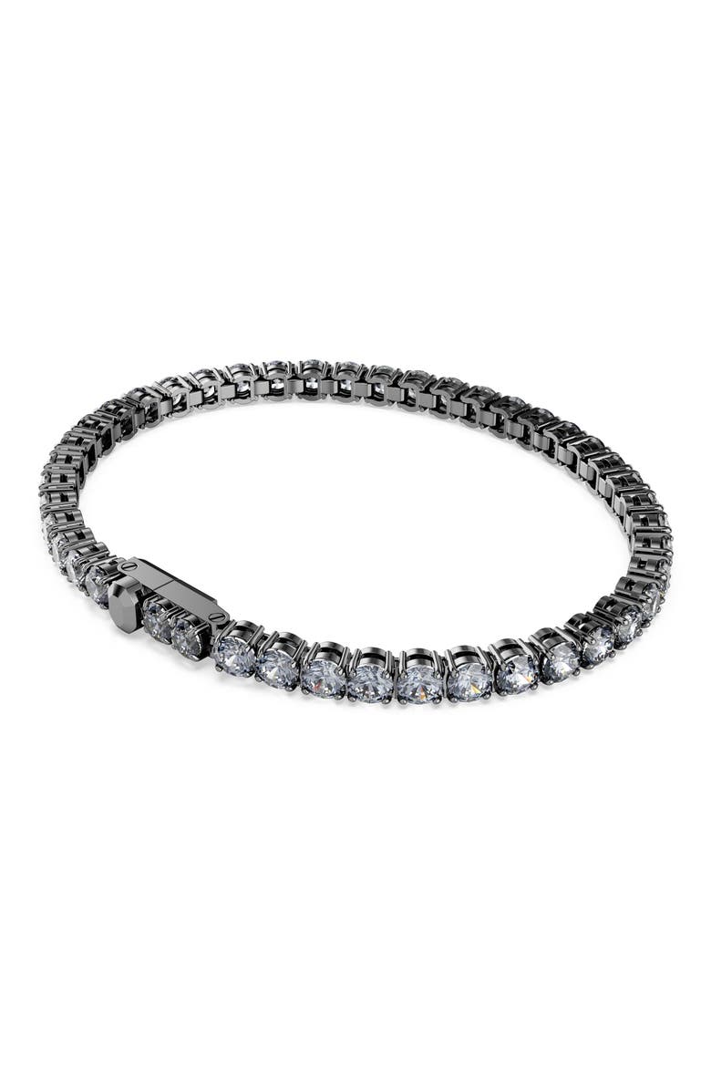 Matrix Tennis Bracelet, Alternate, color, GREY