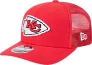 New Era Men's New Era Red Kansas City Chiefs Team Collection 9SEVENTY Stretch-Snap Adjustable Hat