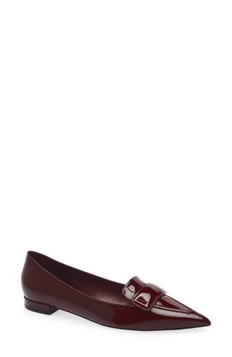 Sovinnie Patent Loafer Flat (Women)