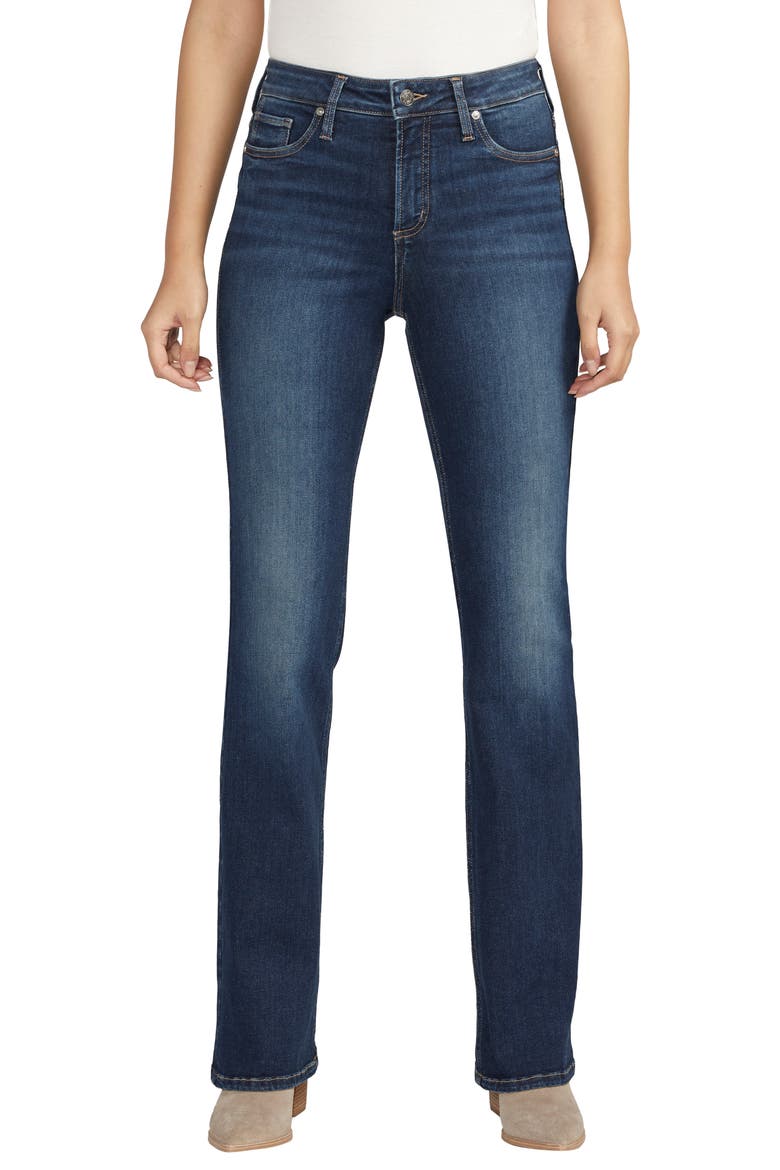 Infinite Fit Mid Rise Bootcut Jeans, Main, color, INDIGO
