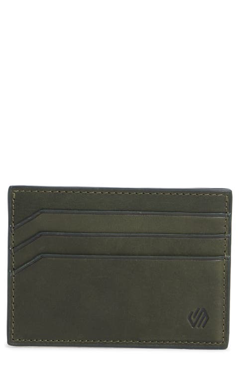 Waxy Leather Card Case