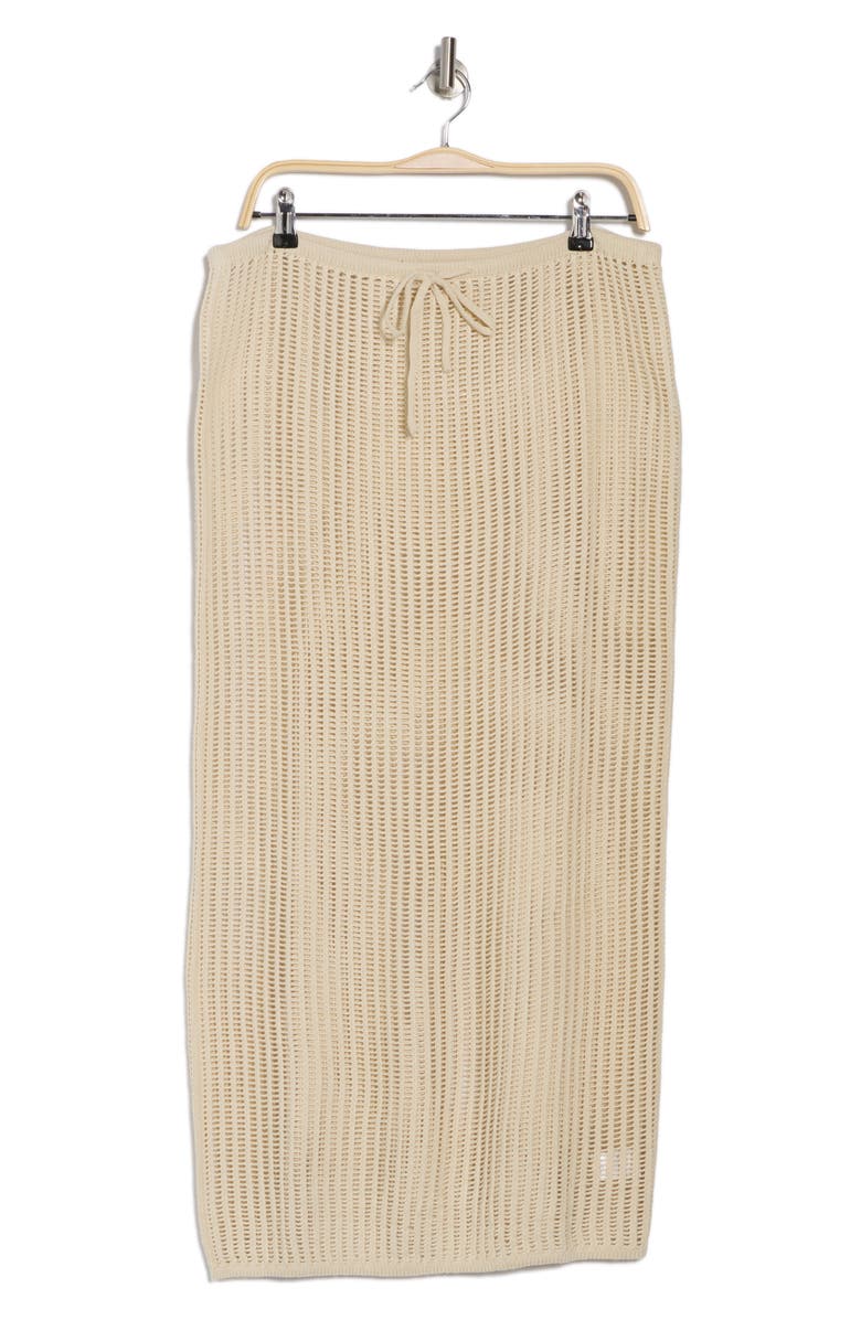 Elan Open Knit Cover-Up Maxi Skirt, Alternate, color,