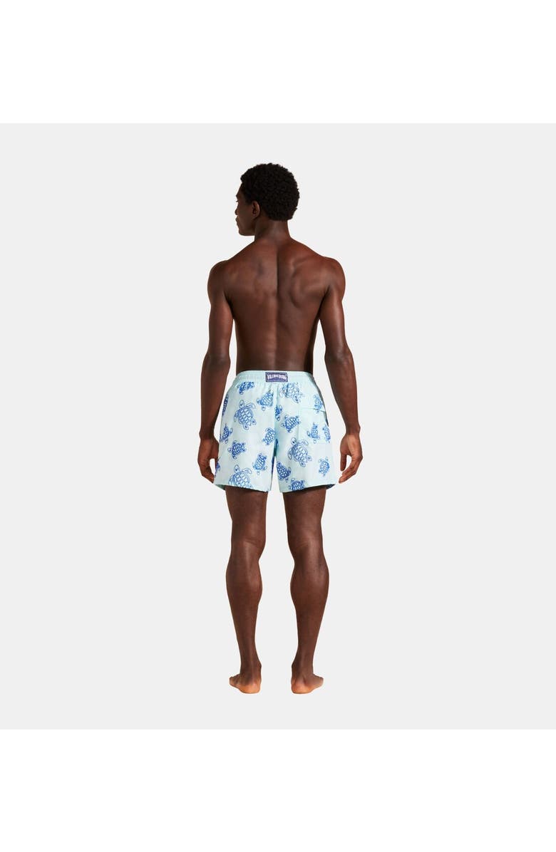 Vilebrequin Men's Flock Ronde Des Tortues Swim Trunks, Alternate, color,