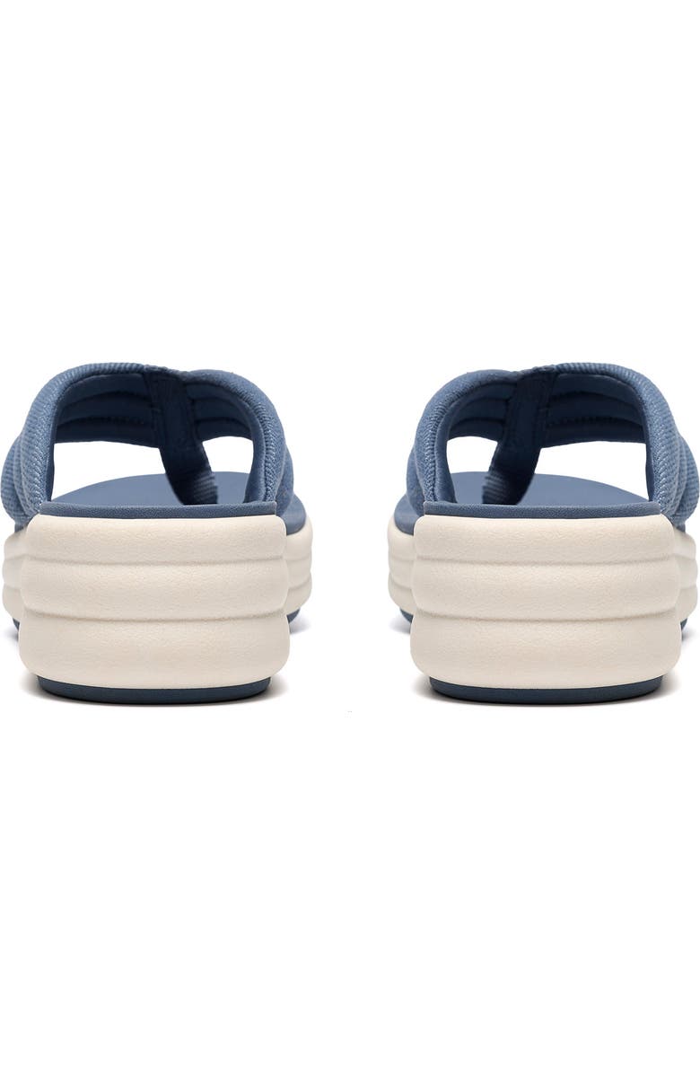 Clarks<sup>®</sup> Drift Carmen Wedge Flip Flop, Alternate, color, Blue Grey