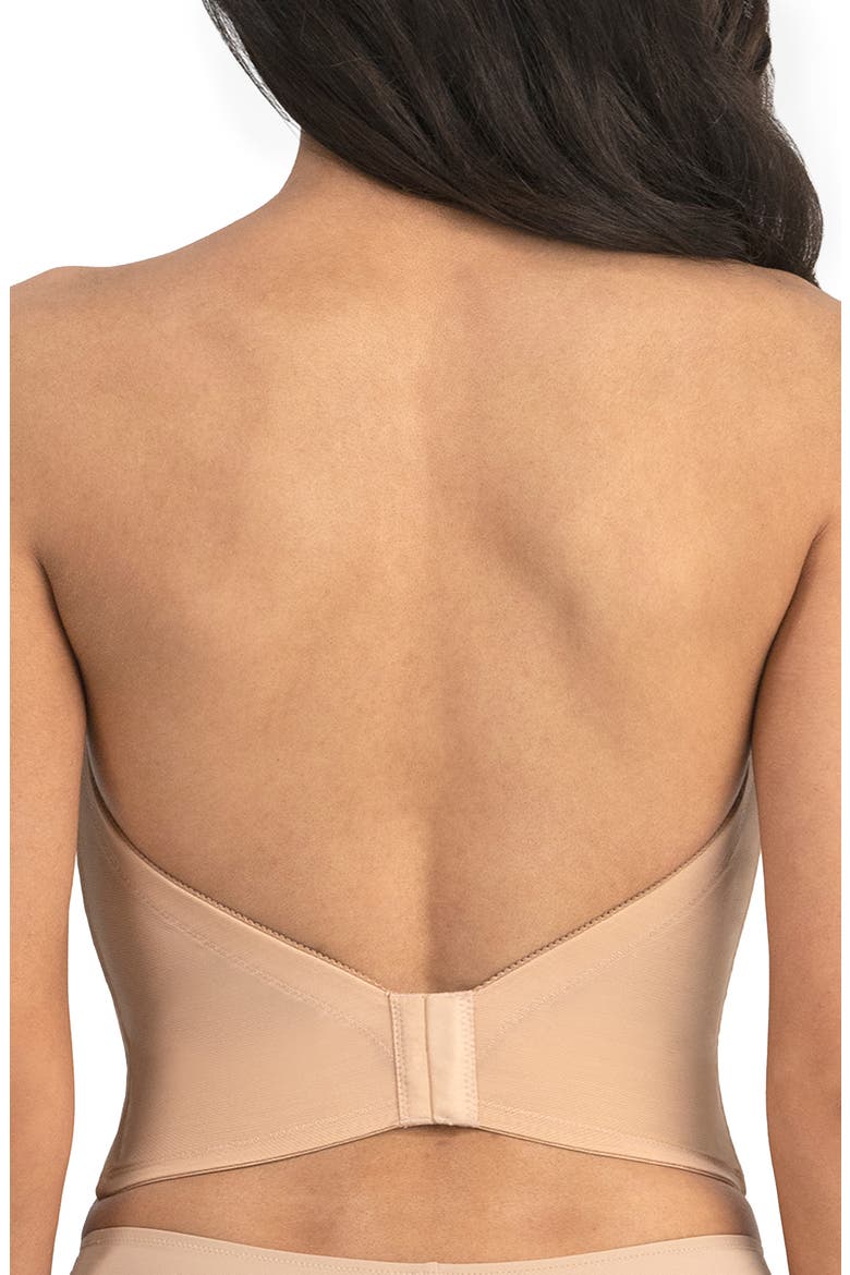 Valerie Underwire Bustier, Alternate, color, MOCHA