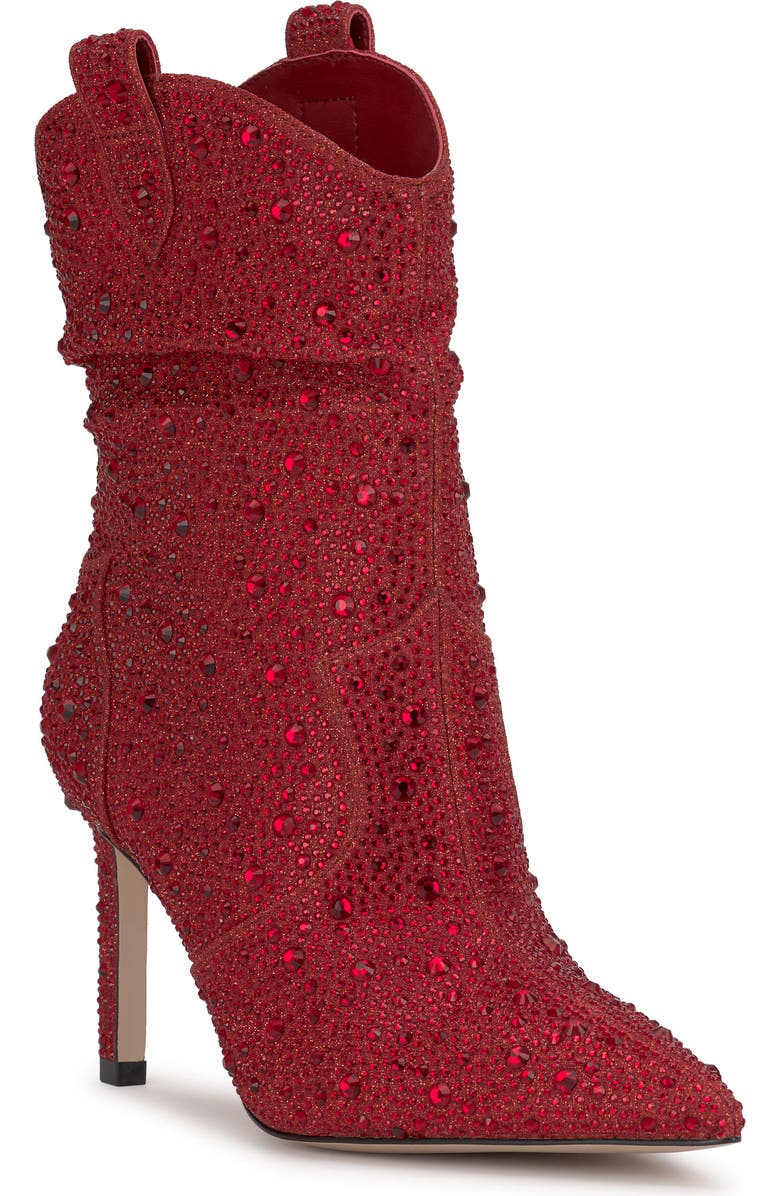 Jessica Simpson Evgena 2 Bootie, Main, color, Red Muse
