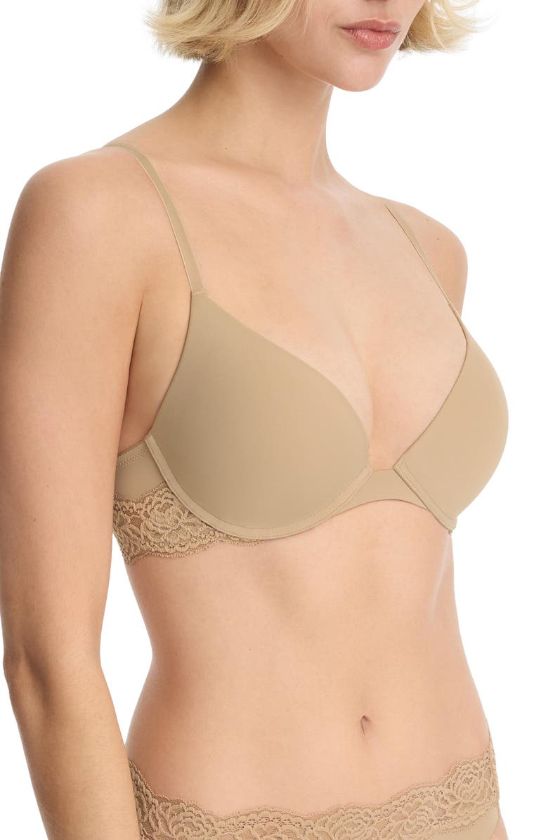 Skarlett Blue Divine Multi-way Plunge Push-up Bra, Alternate, color, Black