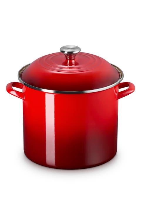 Enameled Stainless Steel Stockpot