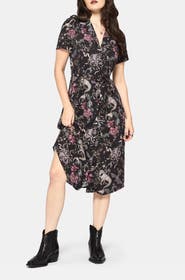Disturbia Merunicorn Enchanted Forest Shirt Dress