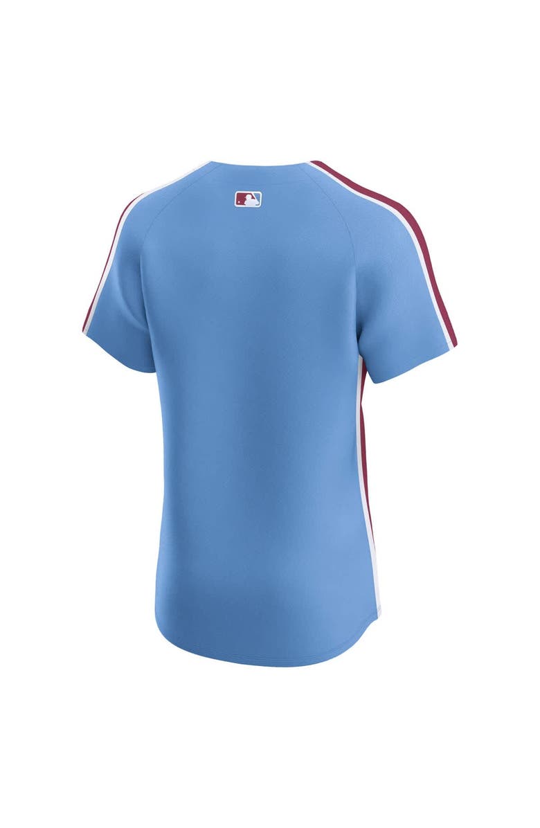 Nike Men's Nike Light Blue Philadelphia Phillies Alternate Elite Jersey, Alternate, color,