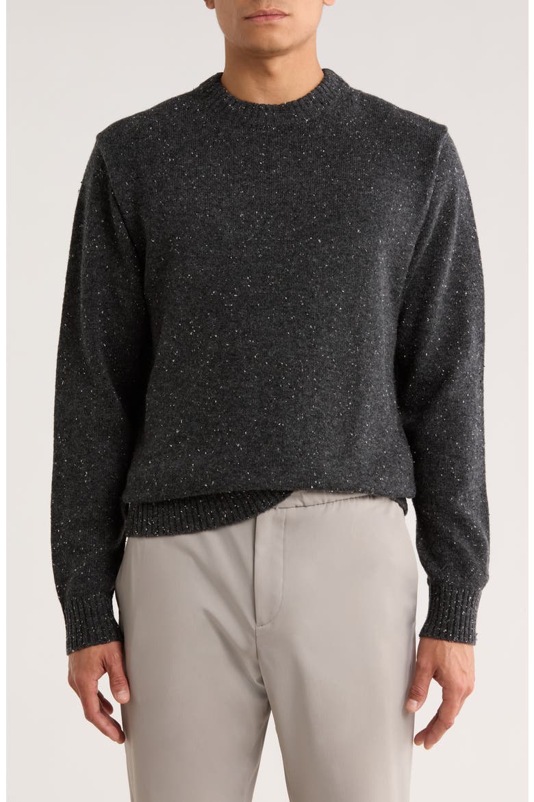 Logantown Crewneck Sweater, Main, color, ASH