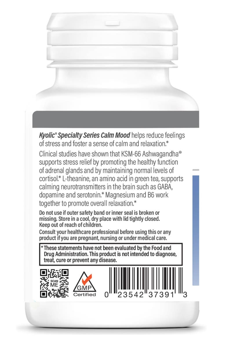 Specialty Series Calm Mood, Stress Relief & Mood Support, 60 Vegi capsules, Alternate, color, None