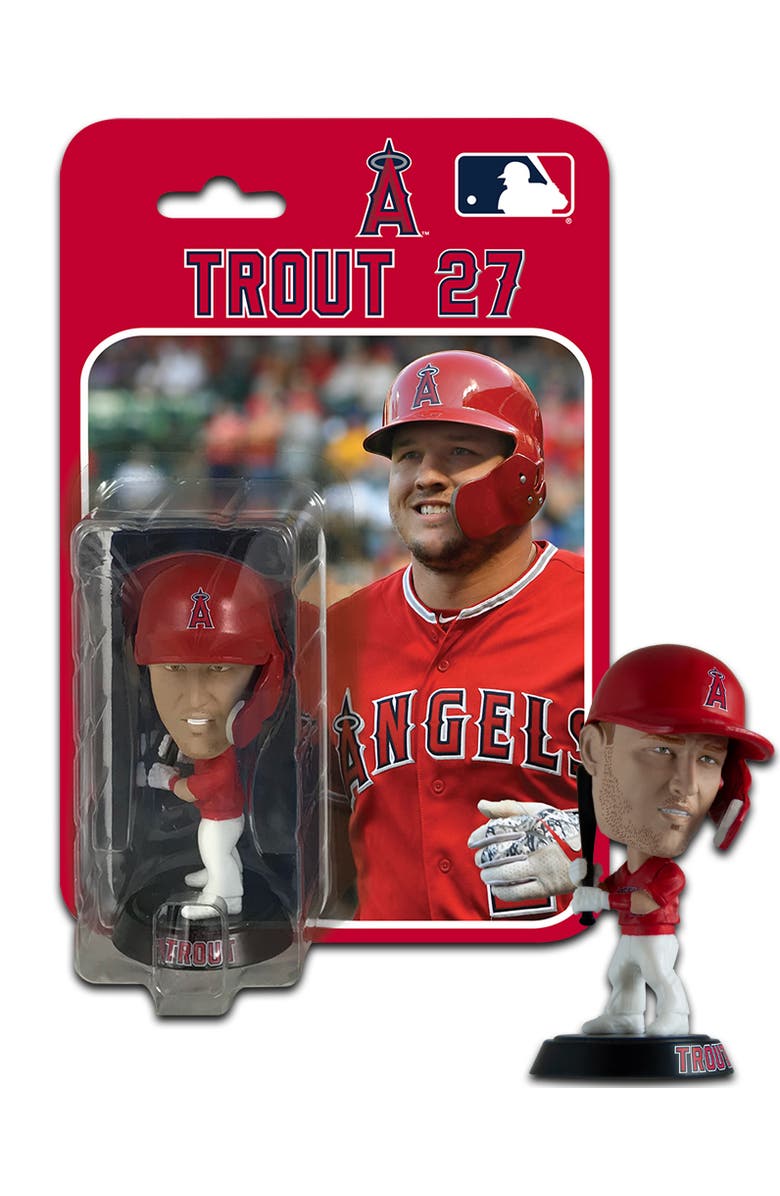 IMPORTS DRAGON Mike Trout (Los Angeles Angels) 4" MLB Bobble Head #8, Main, color, Multi-Color