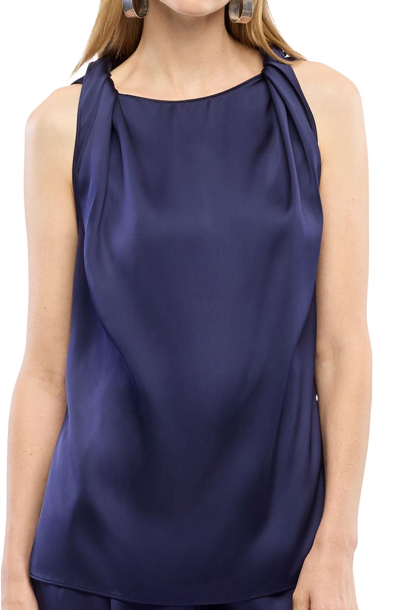 Another Tomorrow Twist Shoulder Top, Alternate, color, 