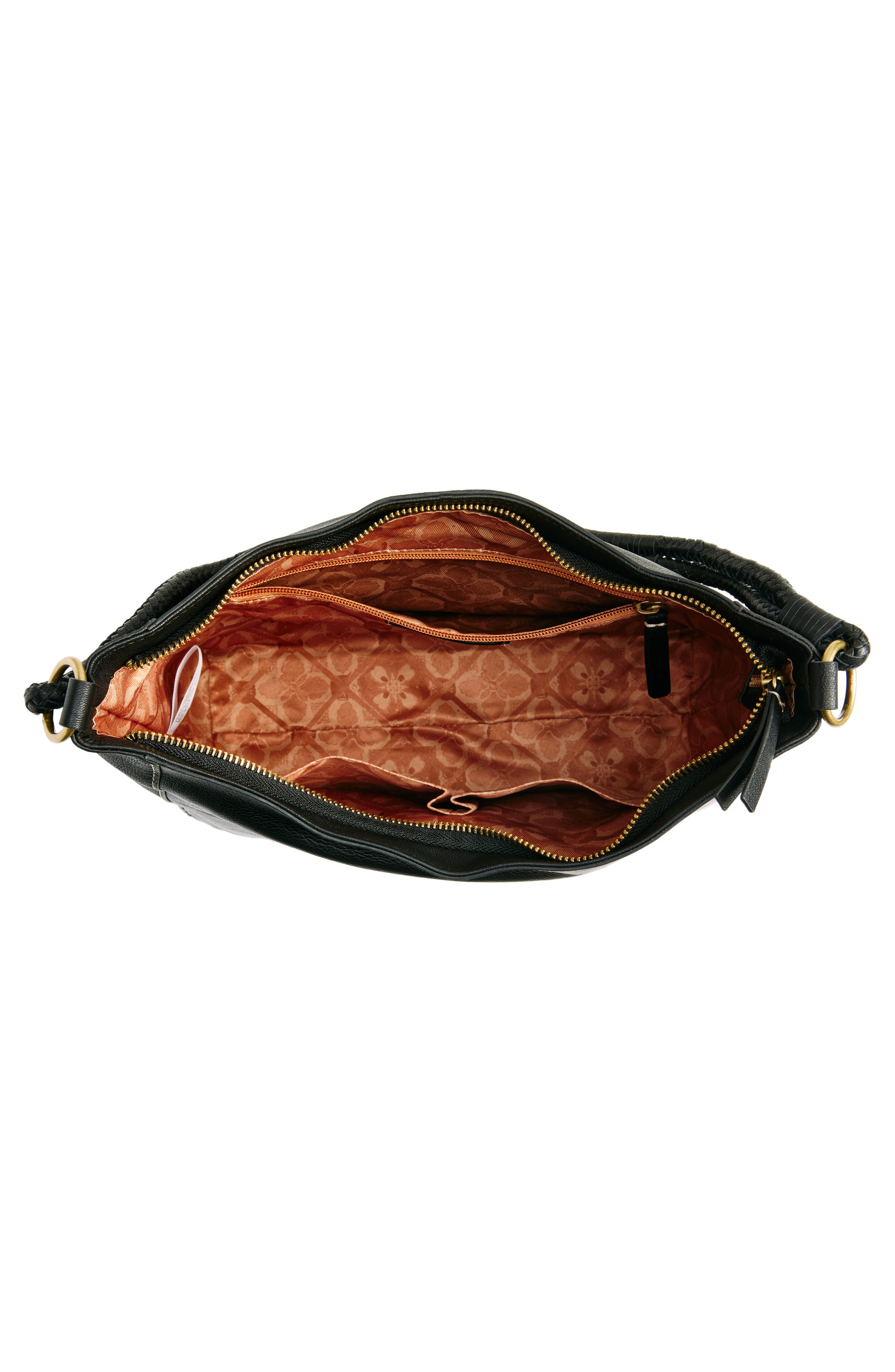 Lucky Brand Tyra Leather Shoulder Bag, Alternate, color, 