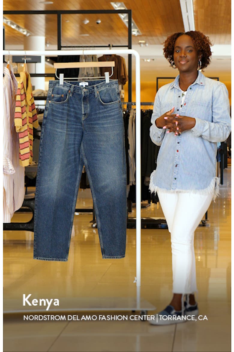 Tapered Wide Leg Jeans video