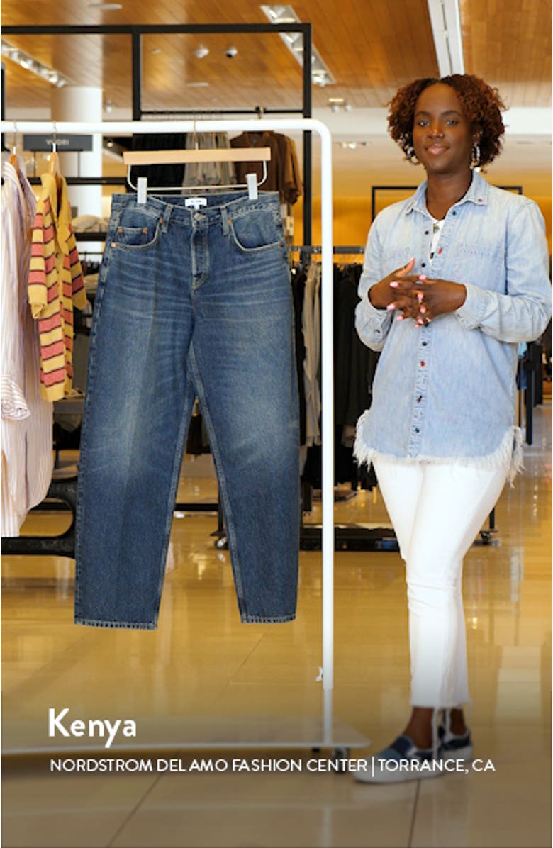 Tapered Wide Leg Jeans, sales video thumbnail