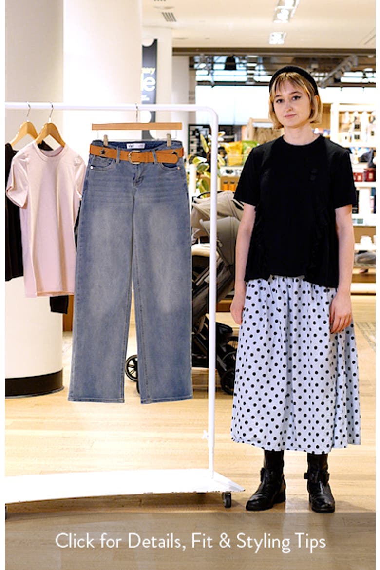Britney Belted Wide Leg Jeans video