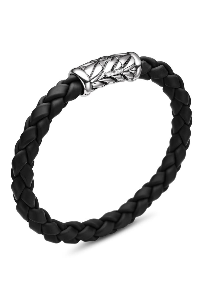 Chevron Bracelet, Alternate, color, BLACK