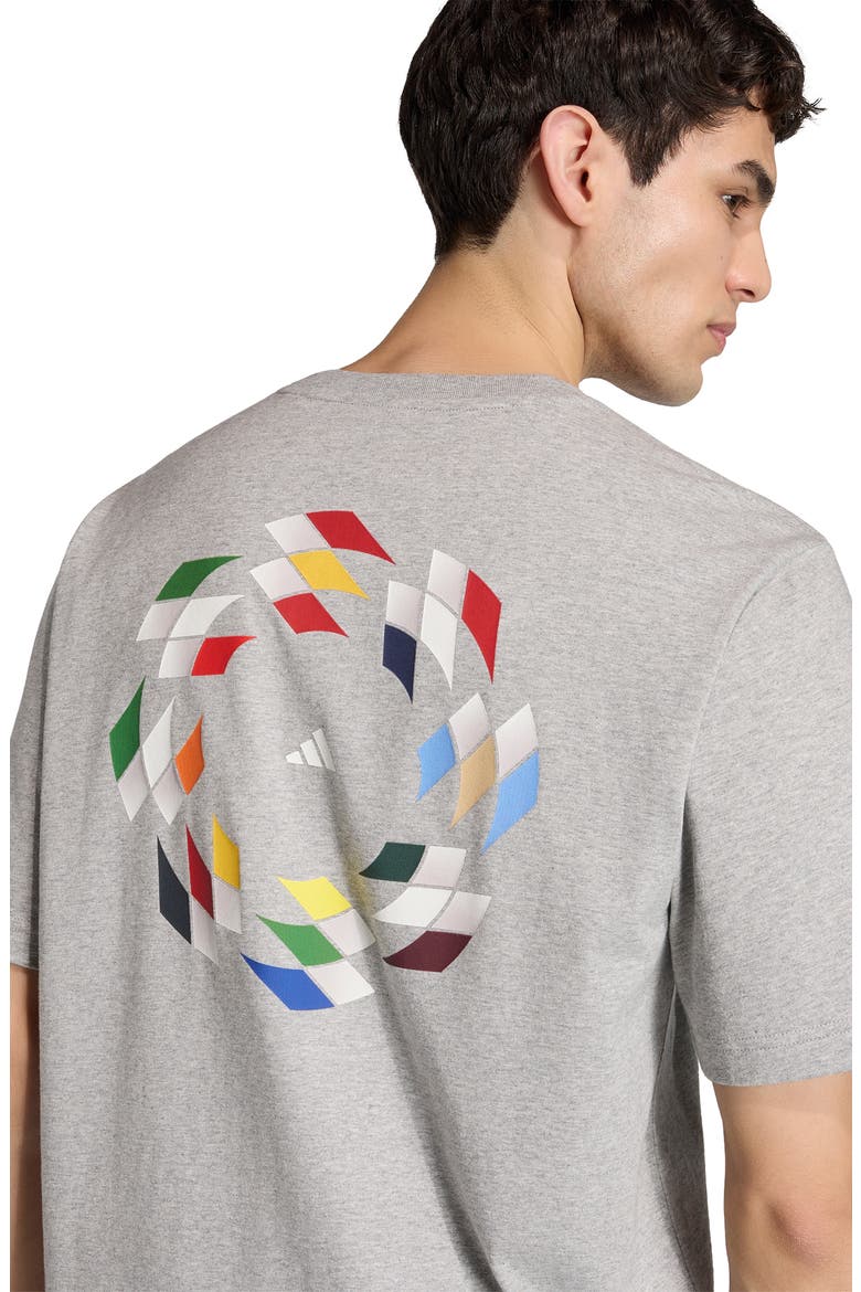 House of Tiro Nations Graphic Tee, Alternate, color, MEDIUM GREY HEATHER