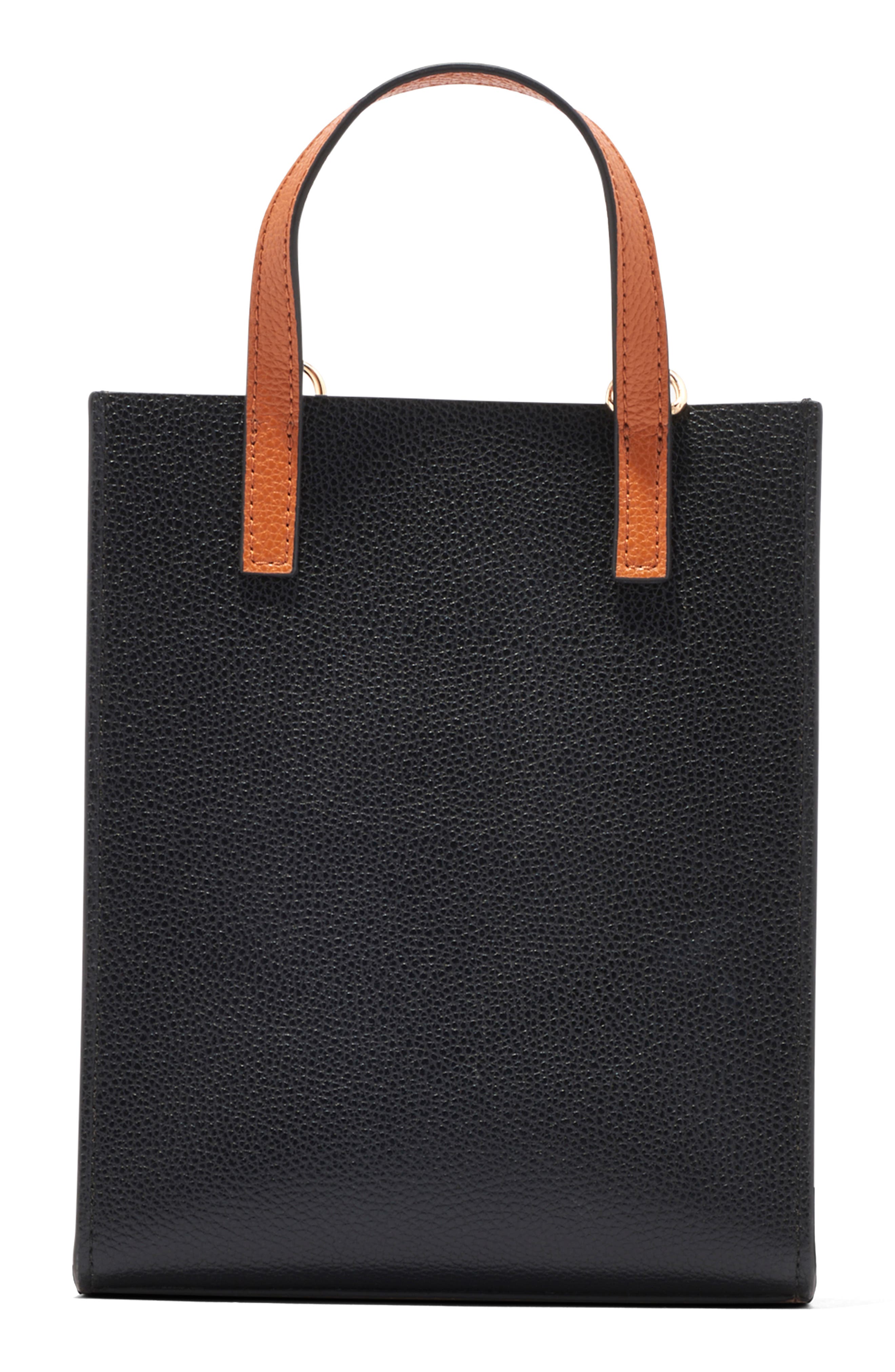 Marc Jacobs Micro Tote, Alternate, color, Smoked Almond Multi