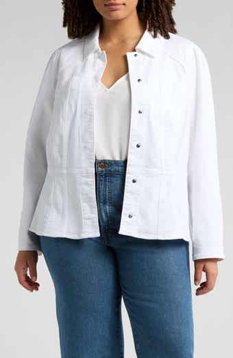 Peplum Denim Jacket