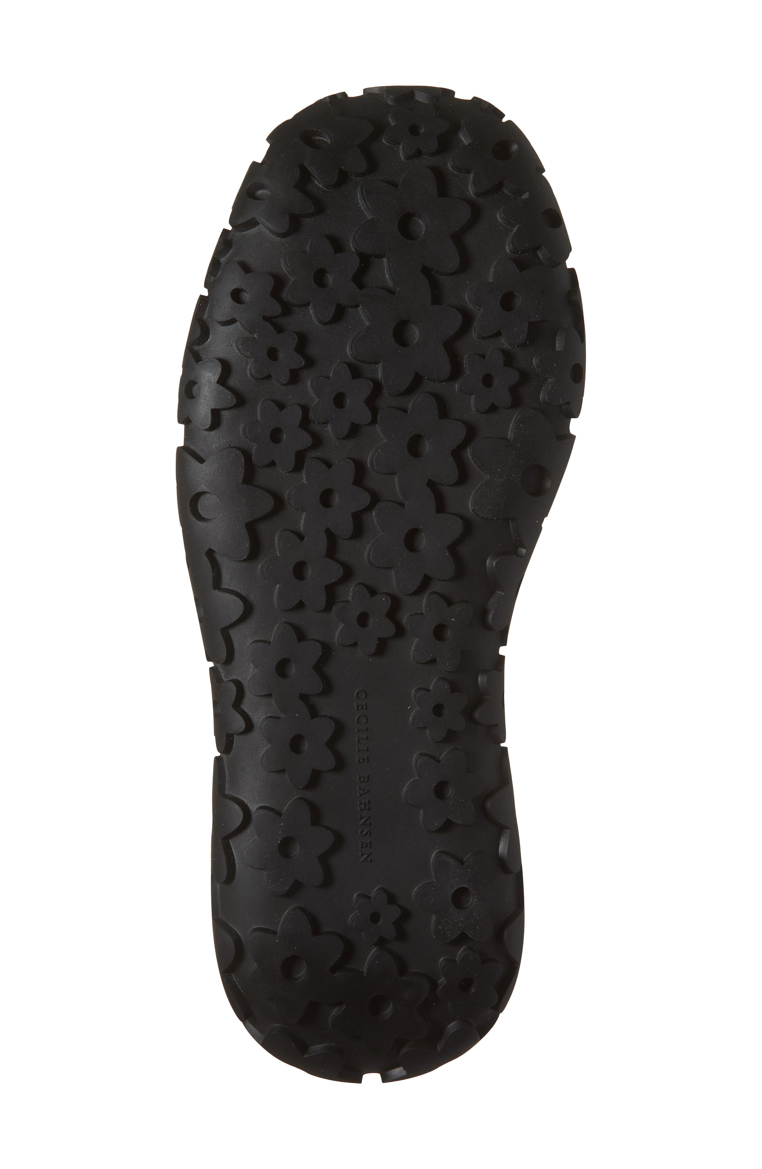 Cecilie Bahnsen Blance Floral Boot, Alternate, color, Black