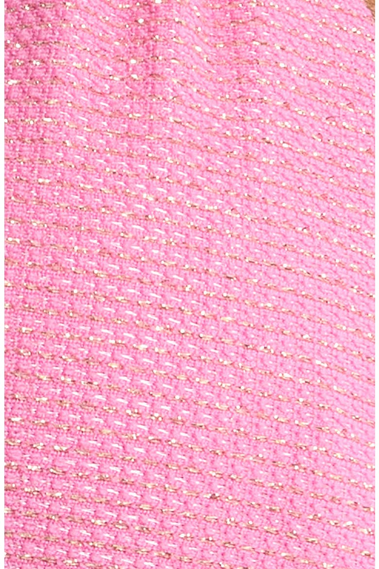 Sylvie Metallic Bikini Top, Alternate, color, SORBET