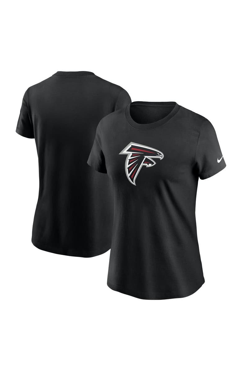 Nike Women's Nike Black Atlanta Falcons Primary Logo T-Shirt, Main, color, Black