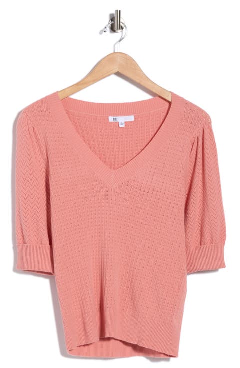 Pointelle Stitch Sweater