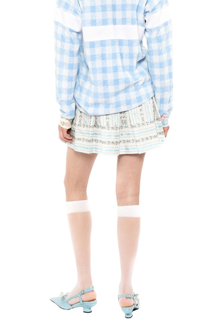 Ribbon Roses Skirt, Alternate, color, WHITE MULTI