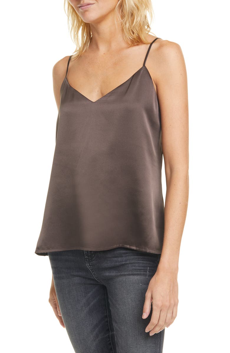 L'AGENCE Jane Silk Camisole, Main, color, 