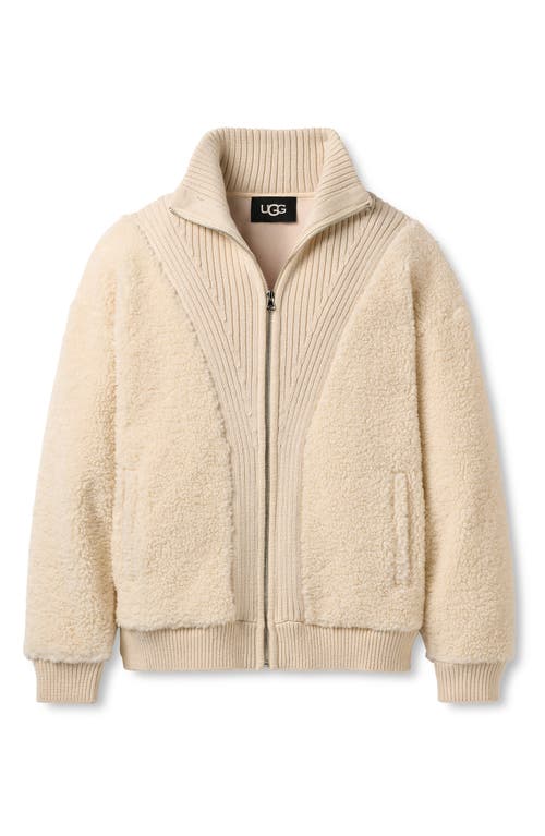 Ugg(r) Isannah Chateauknit Zip Sweater In White