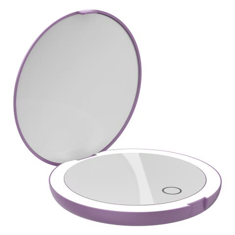 COMPACT Mirror | 7X Magnified Rechargeable LED Makeup Mirror