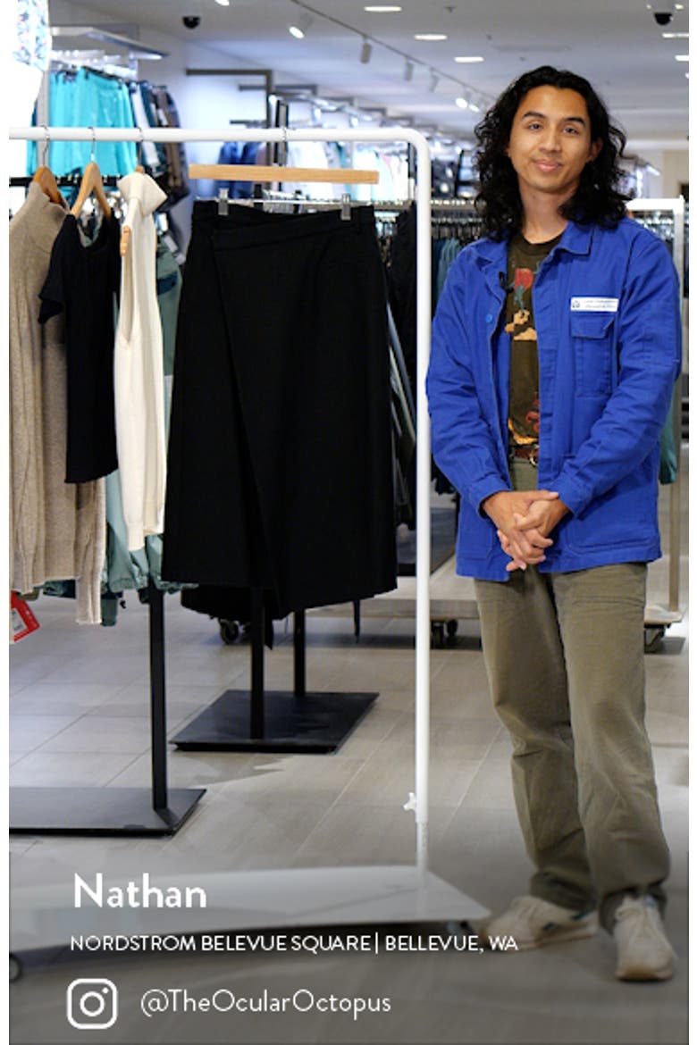 Belmont Asymmetric Midi Skirt video
