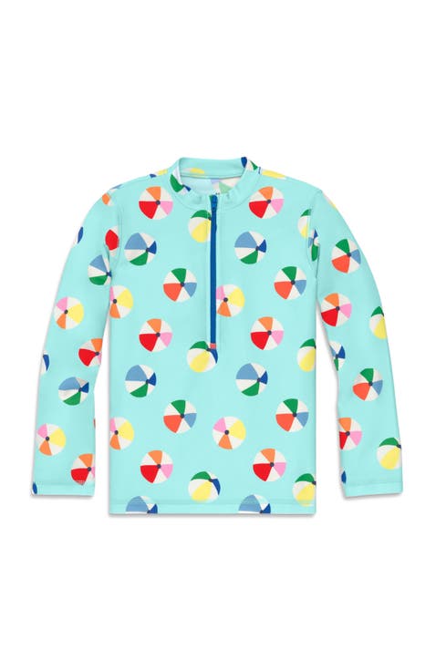 Kids Half-Zip Rash Guard (Toddler, Little Kid, Big Kid)