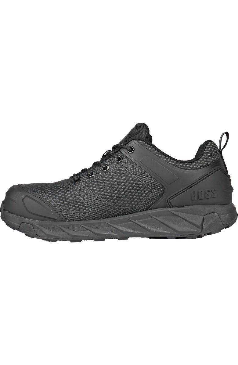 Hoss Boot Company HOSS Buster Low Composite Toe Athletic Work Shoe, Alternate, color, Black