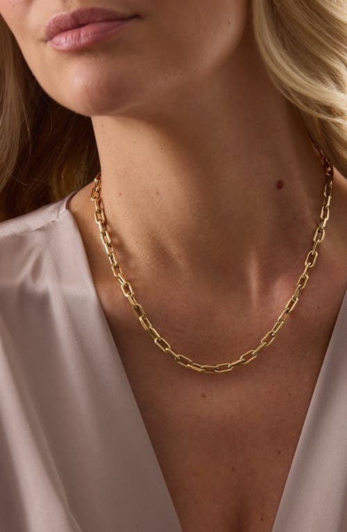Sara Weinstock Medium Rectangle Link Necklace