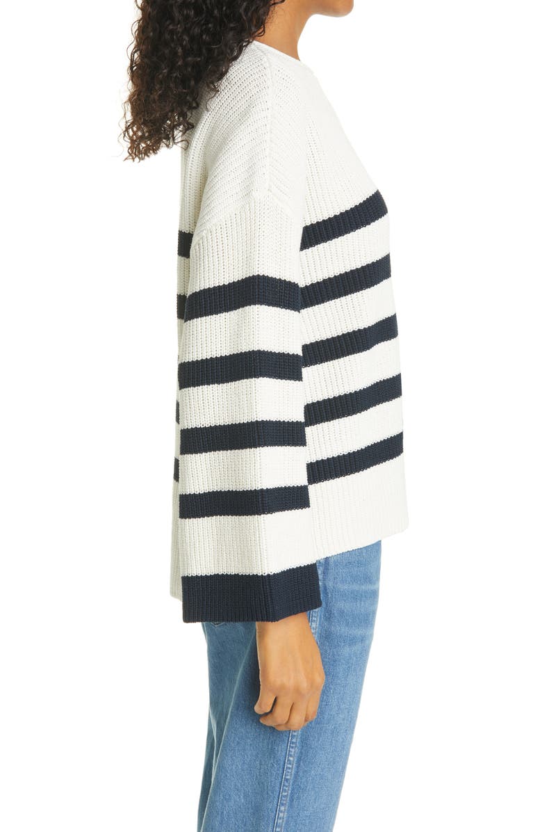 FRAME Mariner Stripe Sweater, Alternate, color, 