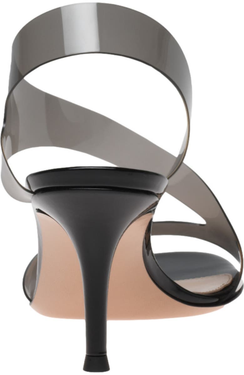 Gianvito Rossi Metropolis 70 Sandal, Alternate, color, Black