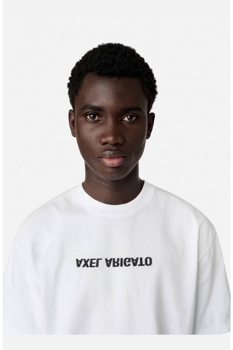 Distort Washed T-Shirt, Alternate, color, White