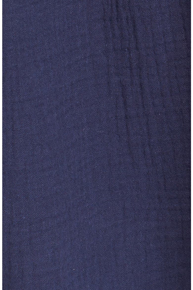 Off the Shoulder Cotton Top, Alternate, color, NAVY