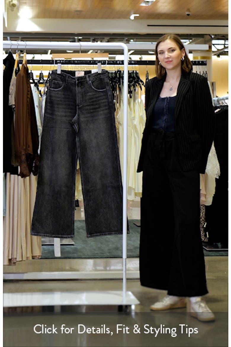 Charlie High Waist Wide Leg Jeans video