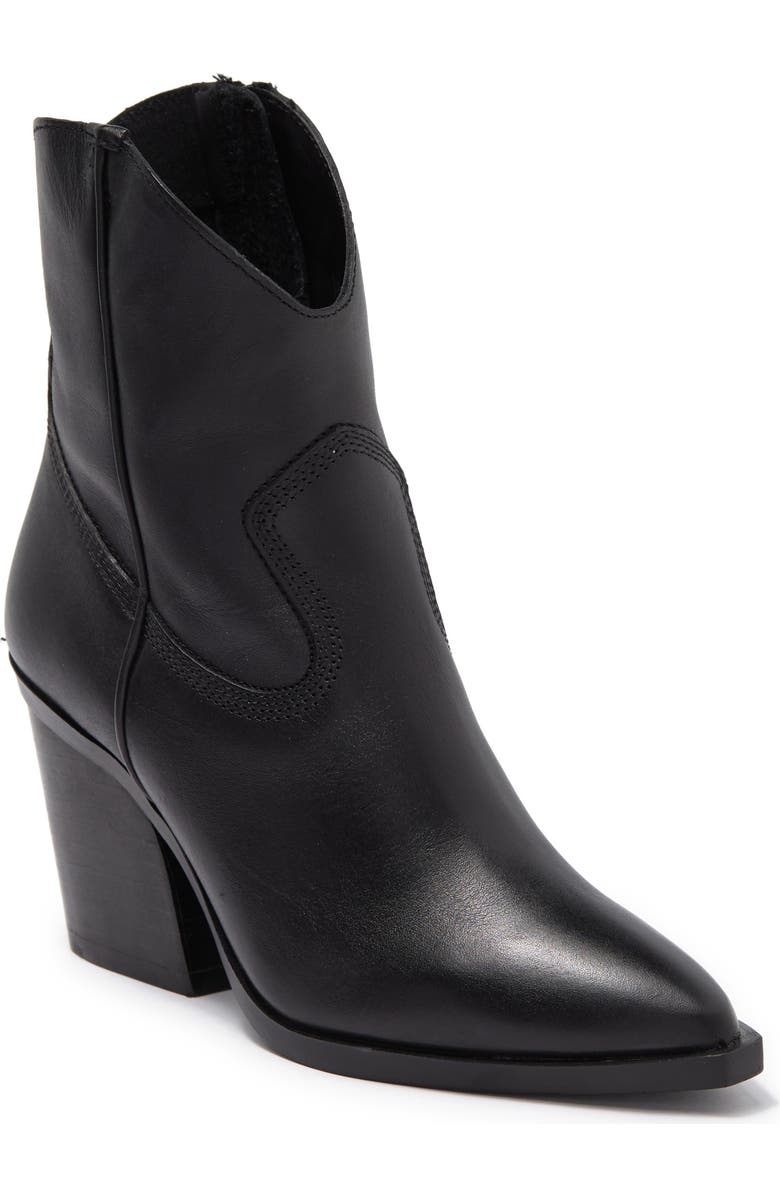 Steve Madden Scope Pointed Toe Western Cowboy Bootie, Main, color,
