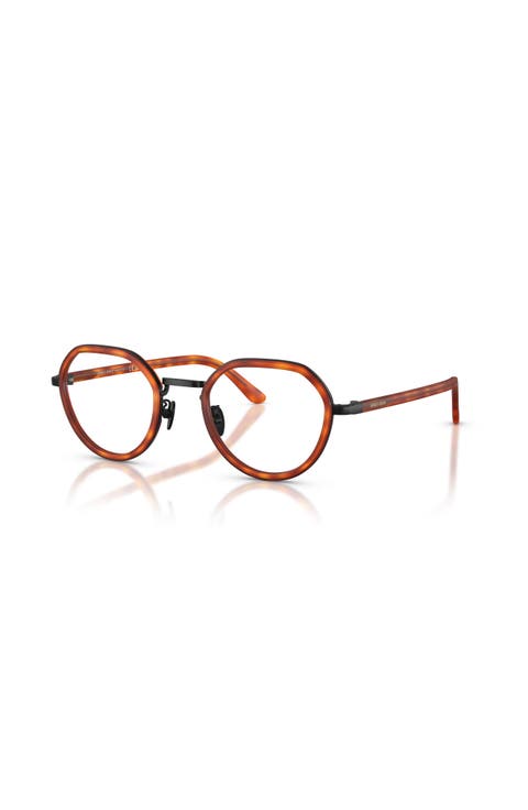 49mm Round optical glasses